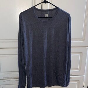Men's blue Long Sleeve Shirt